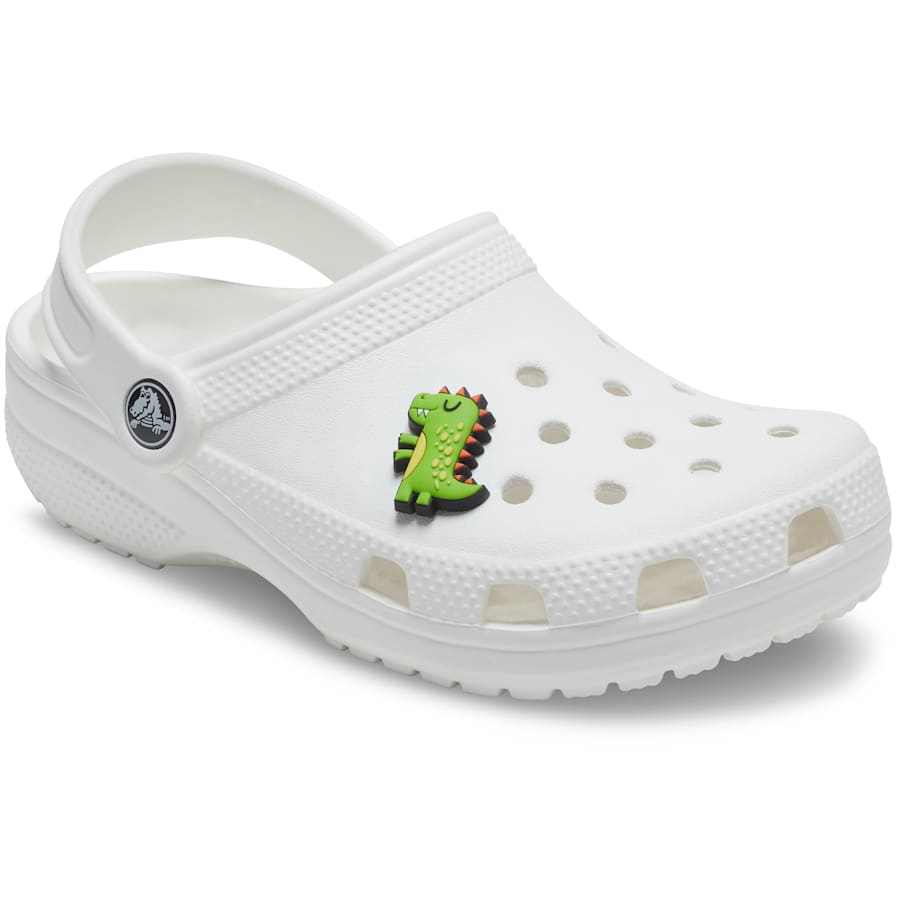 Crocs Green Dino Jibbitz Shoe Charm