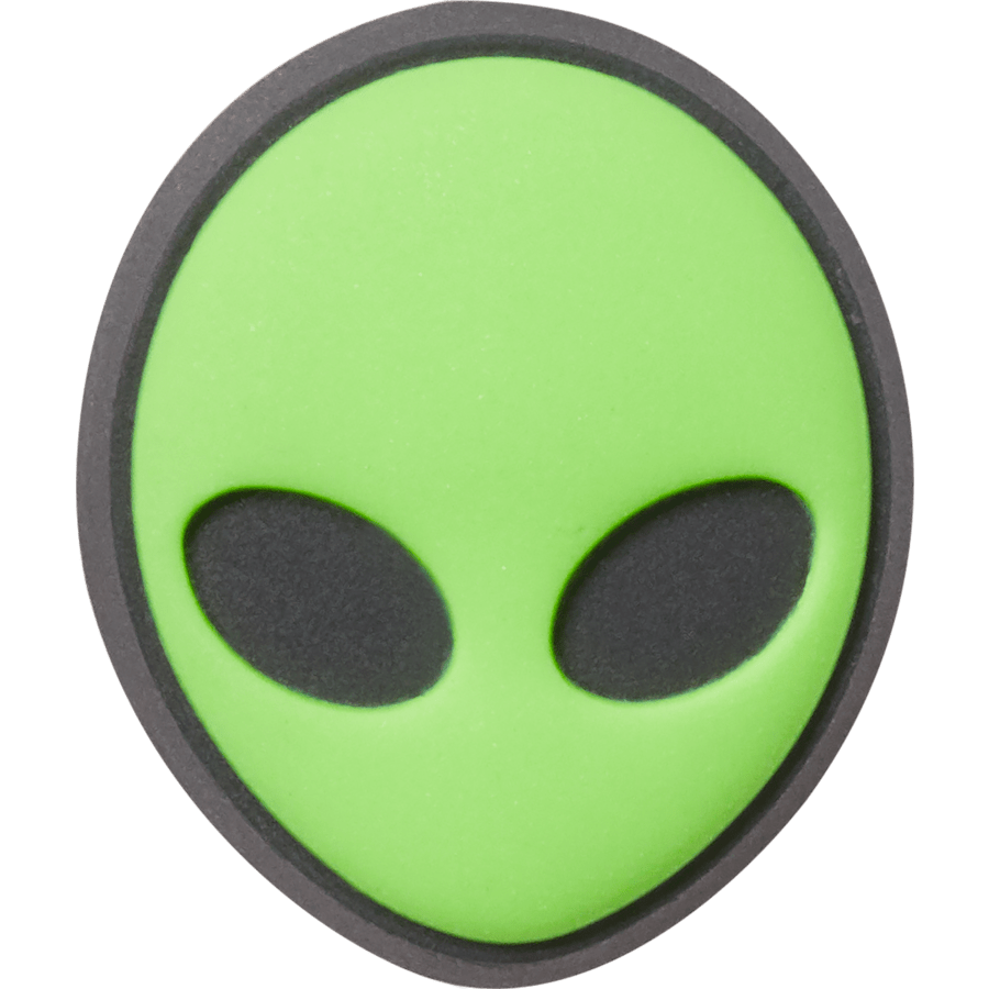 Crocs Tiny Green Alien Head Jibbitz™ charms