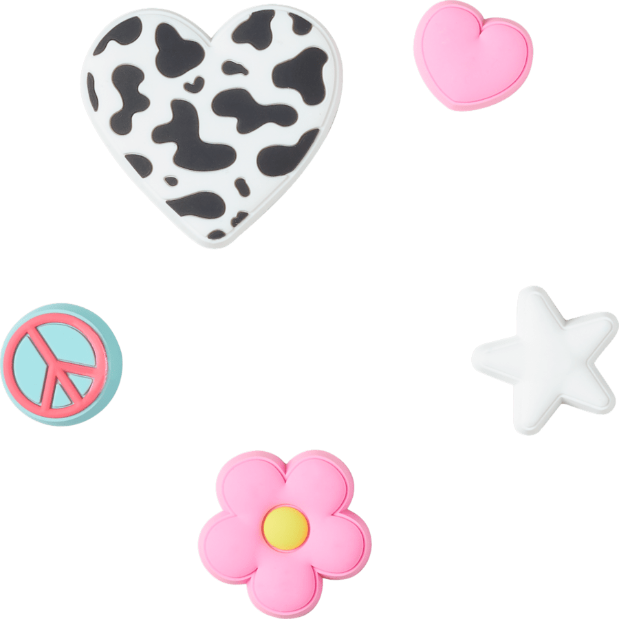 Crocs Girly Icon 5 Pack Jibbitz™ charms