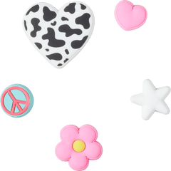 Crocs Girly Icon 5 Pack Jibbitz™ charms