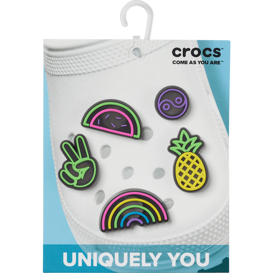 Crocs Lights Up Fun 5 Pack Jibbitz Shoe Charm