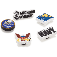Crocs Armed Forces US Navy 5Pck Jibbitz Shoe Charm