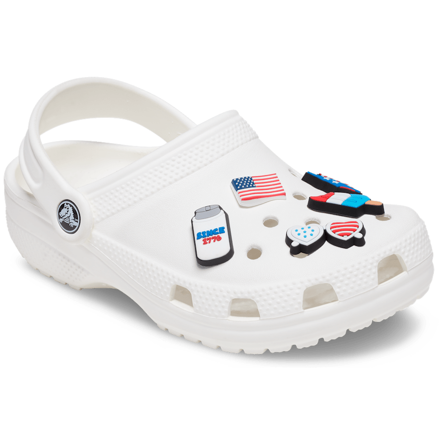 Crocs USA 5 Pack Jibbitz Shoe Charm