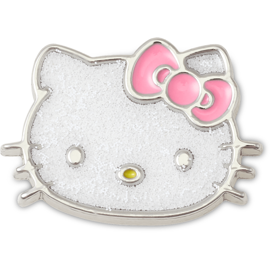 Crocs Hello Kitty Glitter Cat Jibbitz Shoe Charm
