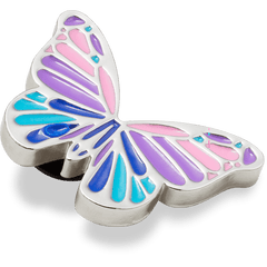 Crocs Multi Purple Butterfly Jibbitz Shoe Charm