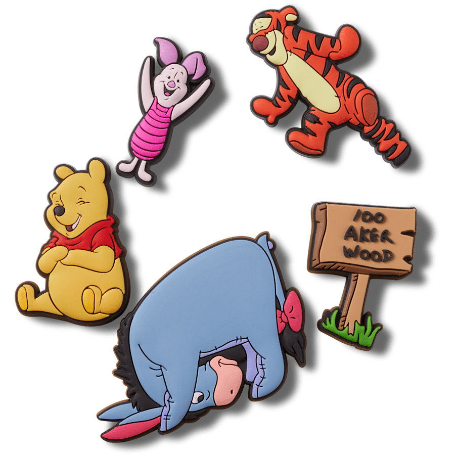 Crocs Winnie The Pooh 5 Pack Jibbitz™ charms