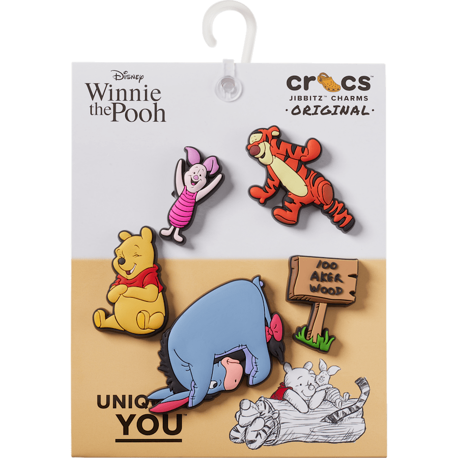 Crocs Winnie The Pooh 5 Pack Jibbitz™ charms