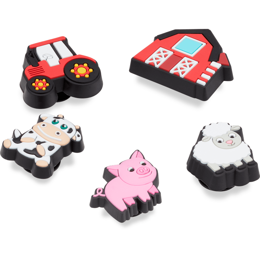 Crocs Cutesey Farm Animal 5 Pack Jibbitz Shoe Charm