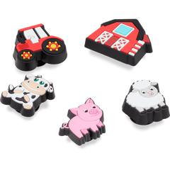 Crocs Cutesey Farm Animal 5 Pack Jibbitz Shoe Charm
