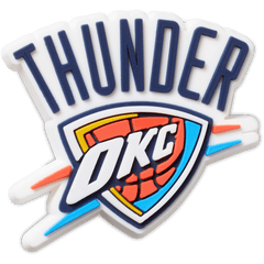 Crocs NBA OKC Thunder Jibbitz™ charms