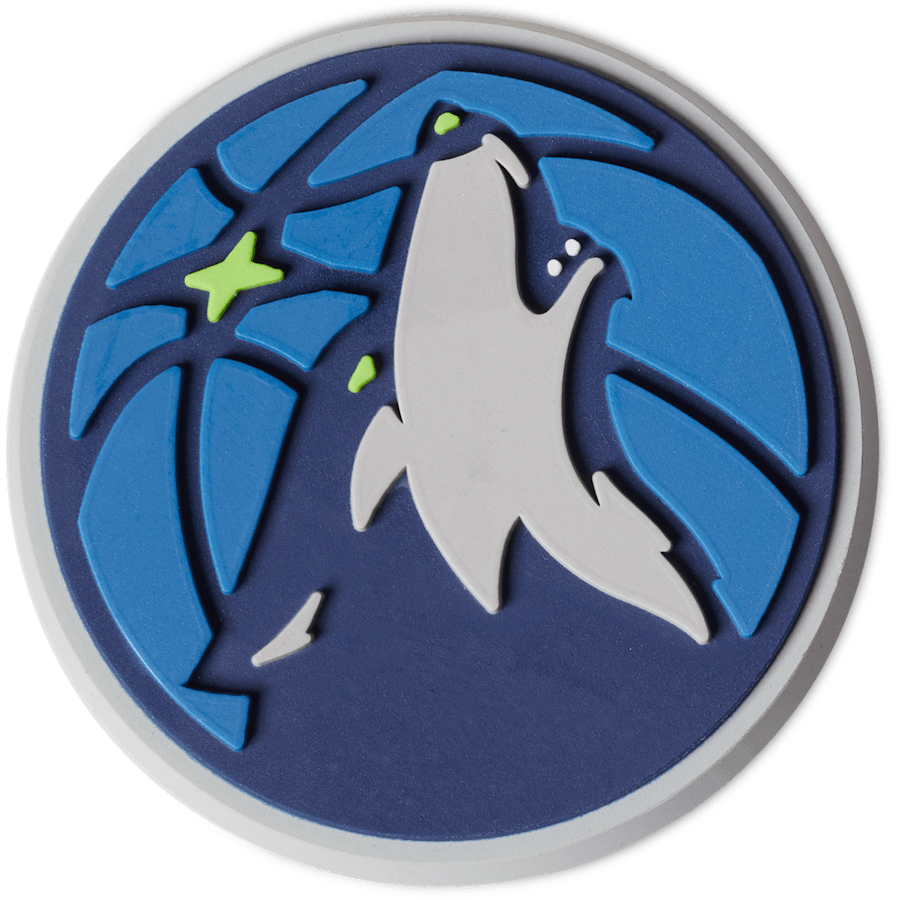 Crocs NBA Minnesota Timberwolves Jibbitz™ charms
