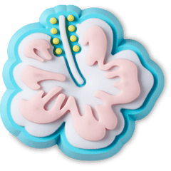 Crocs Blue Hibiscus Jibbitz™ charms
