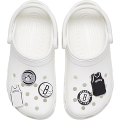 Crocs NBA Brooklyn Nets 5 Pack Jibbitz™ charms