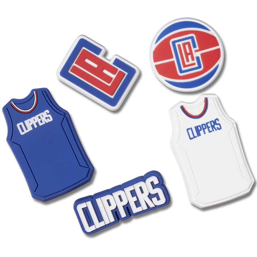 Crocs NBA Los Angeles Clippers 5 Pack Jibbitz™ charms