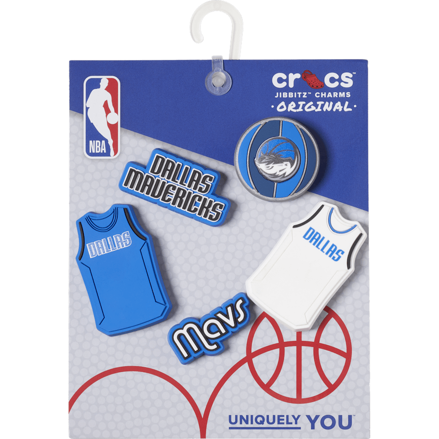 Crocs NBA Dallas Mavericks 5 Pack Jibbitz™ charms