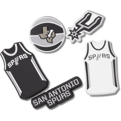 Crocs NBA San Antonio Spurs 5 Pack Jibbitz™ charms