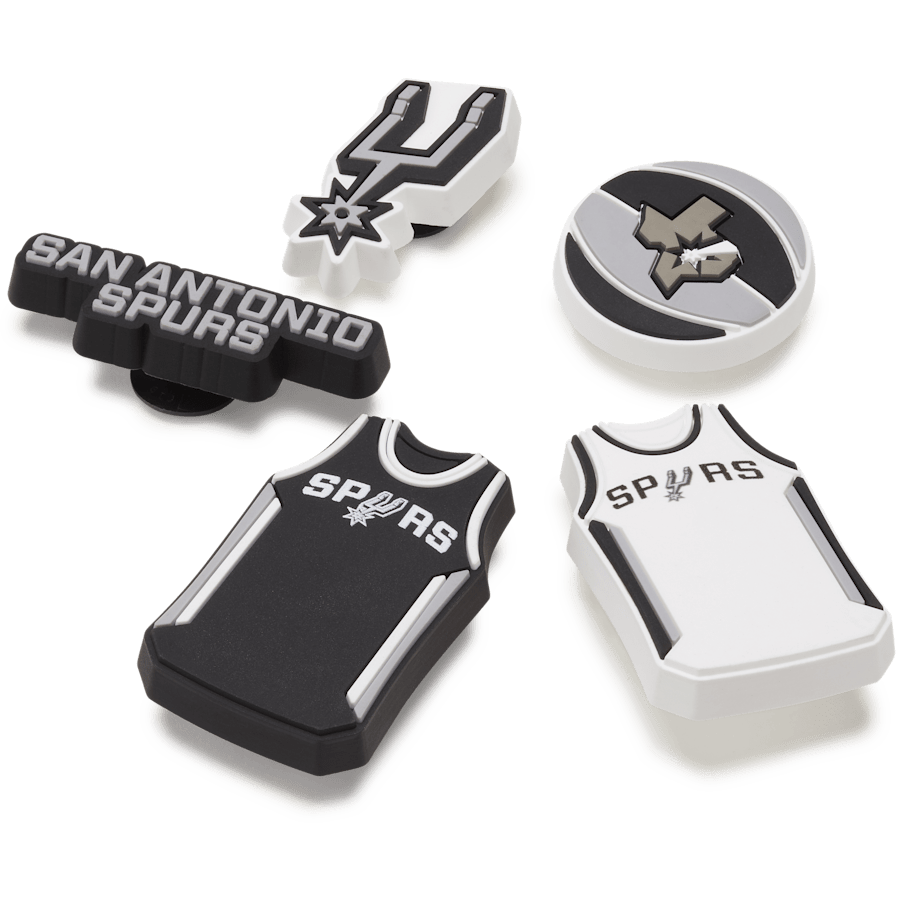 Crocs NBA San Antonio Spurs 5 Pack Jibbitz™ charms