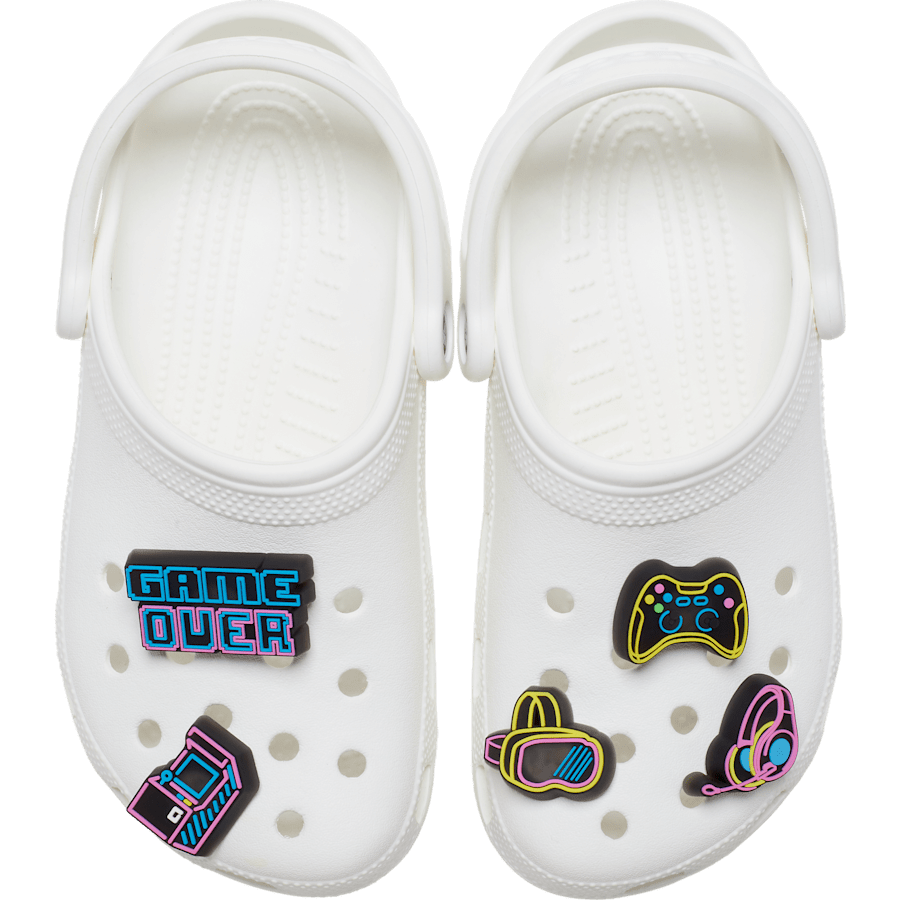 Crocs Lights Up Neon Gamer 5 Pack Jibbitz™ charms