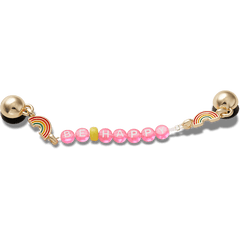 Crocs Be Happy Chain Jibbitz™ charms