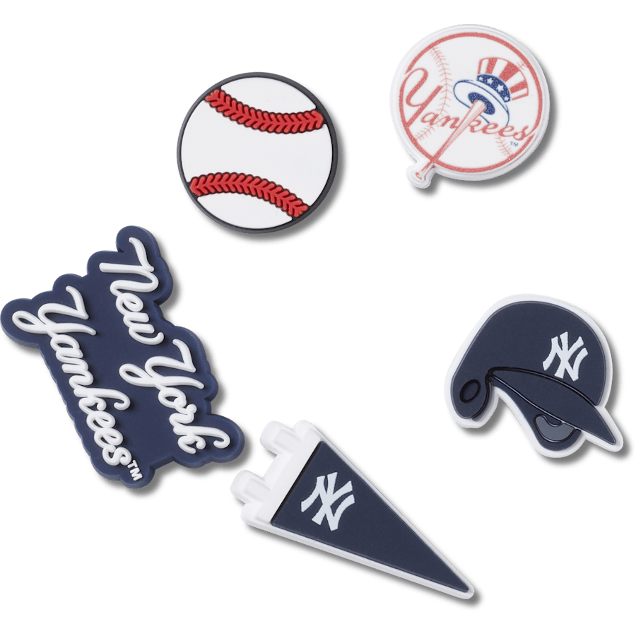 Crocs MLB New York Yankees 5 Pack Jibbitz™ charms