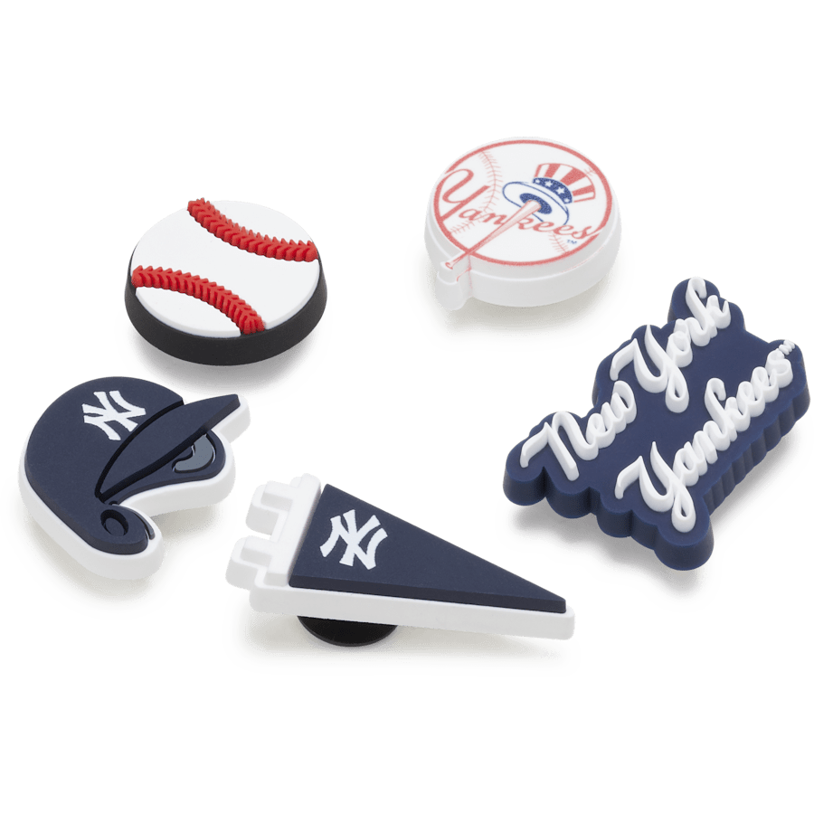 Crocs MLB New York Yankees 5 Pack Jibbitz™ charms