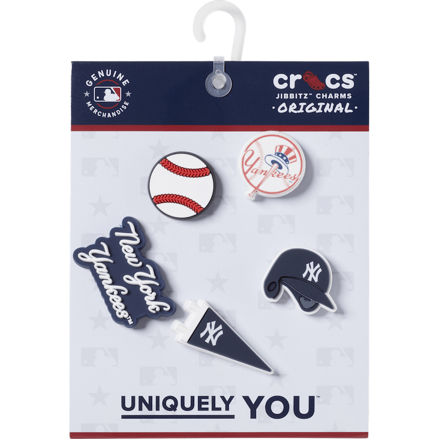 Crocs MLB New York Yankees 5 Pack Jibbitz™ charms
