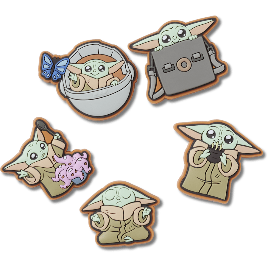 Crocs Grogu 5 Pack Jibbitz™ charms