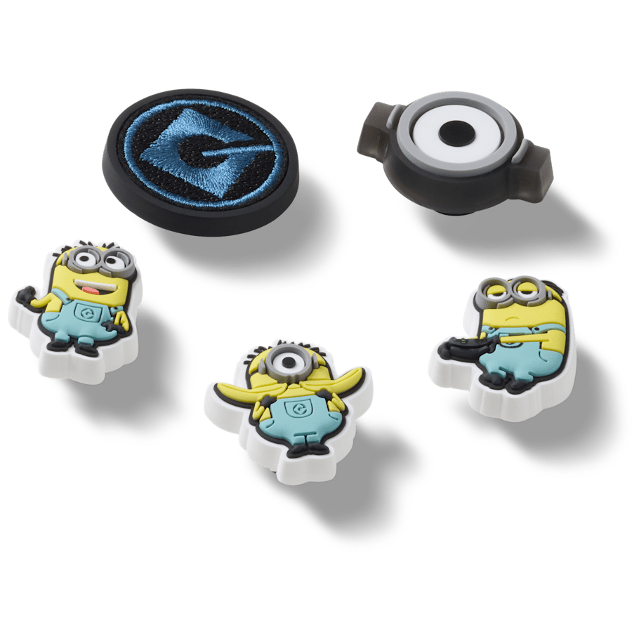 Crocs Minions 5 Pack Jibbitz™ charms