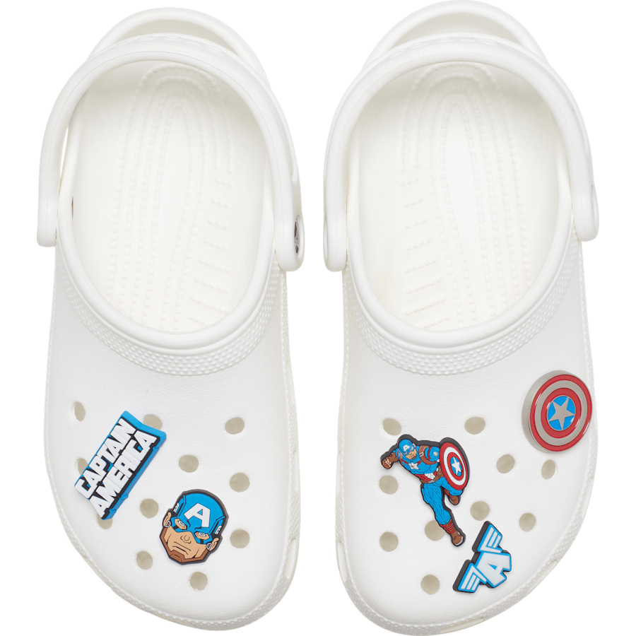 Crocs Captain America 5 Pack Jibbitz™ charms
