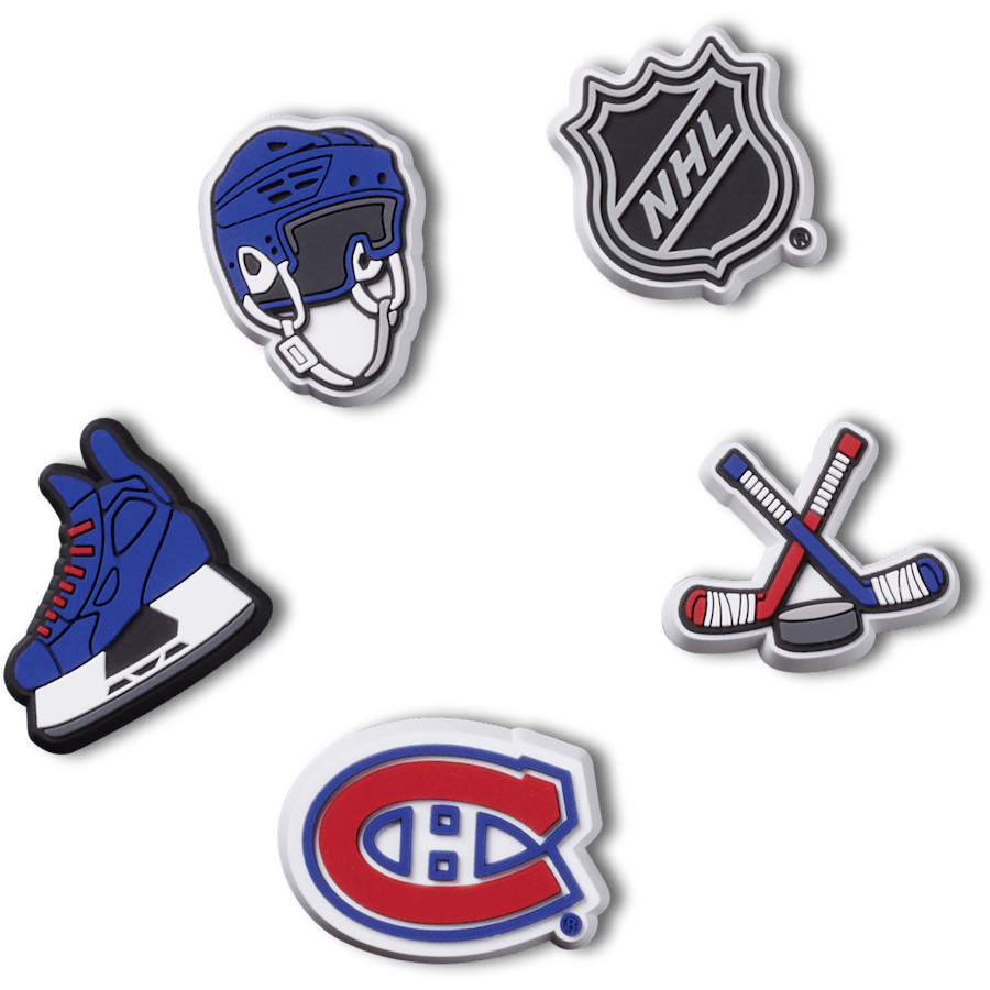 Crocs NHL® Montreal Canadiens® 5 Pack Jibbitz™ charms