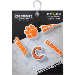 Crocs Clemson Univ 5 Pack Jibbitz™ charms