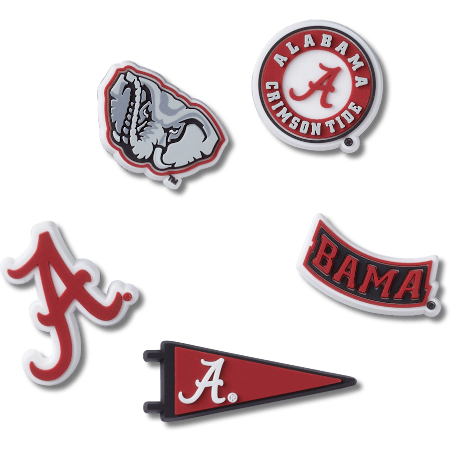 Crocs University of Alabama 5 Pack Jibbitz™ charms