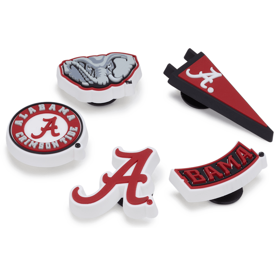 Crocs University of Alabama 5 Pack Jibbitz™ charms