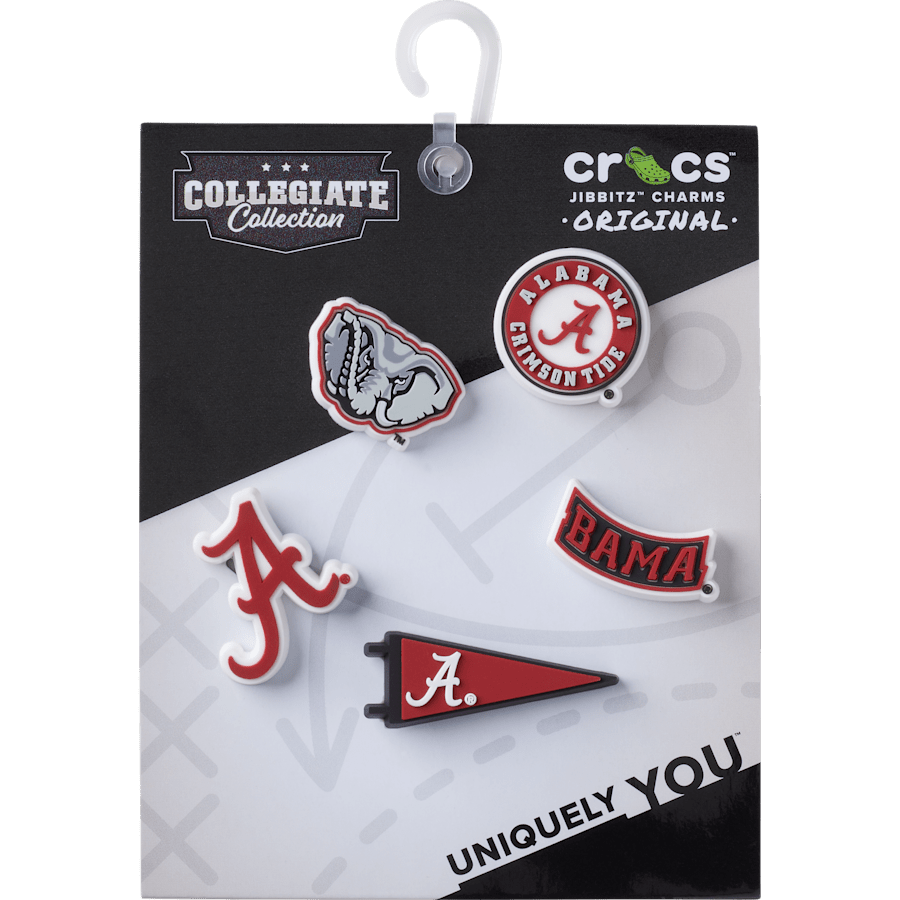 Crocs University of Alabama 5 Pack Jibbitz™ charms