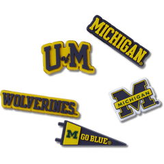 Crocs University of Michigan 5 Pack Jibbitz™ charms