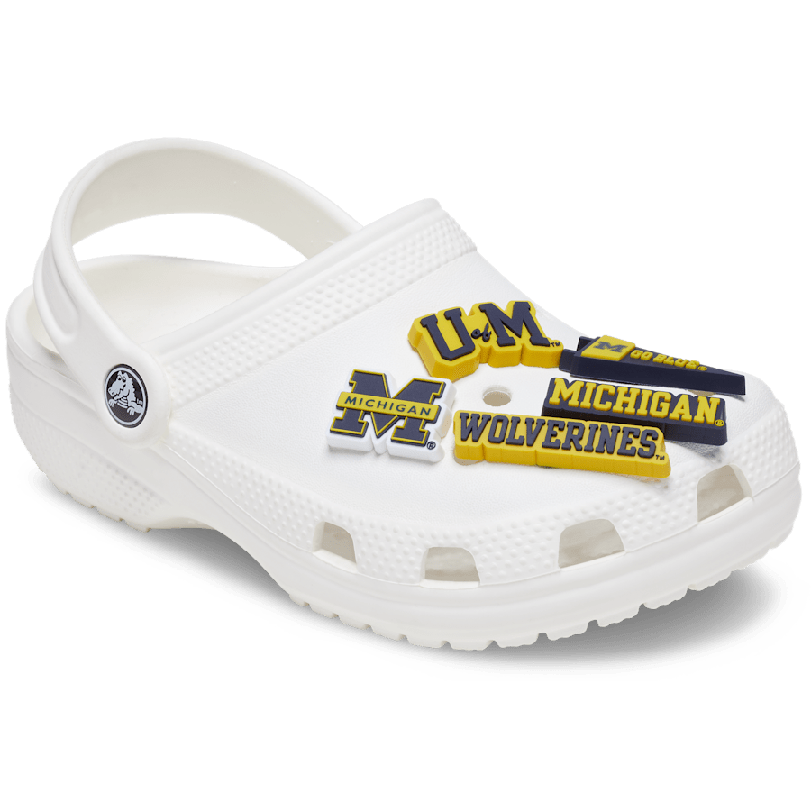 Crocs University of Michigan 5 Pack Jibbitz™ charms