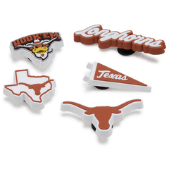 Crocs University of Texas 5 Pack Jibbitz™ charms