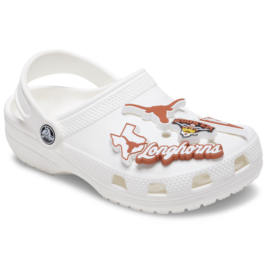 Crocs University of Texas 5 Pack Jibbitz™ charms