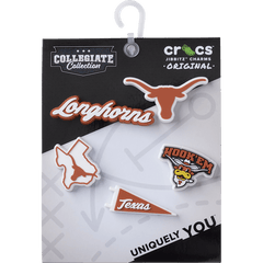 Crocs University of Texas 5 Pack Jibbitz™ charms
