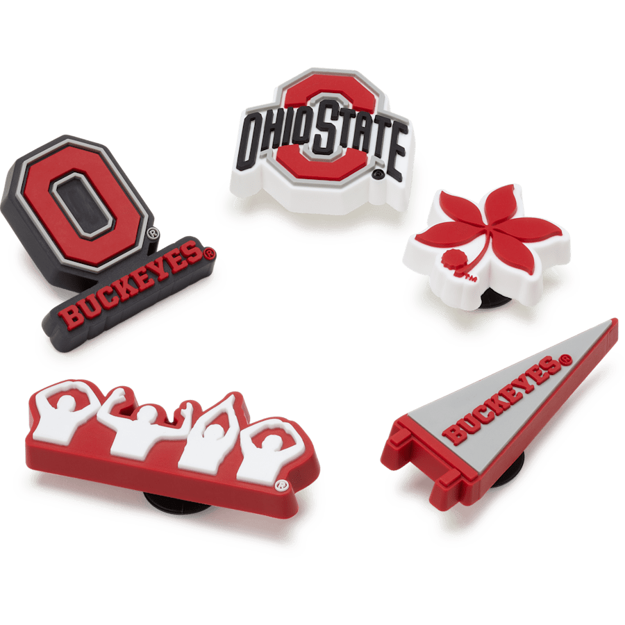 Crocs Ohio State University 5 Pack Jibbitz™ charms