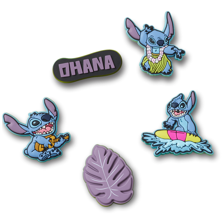 Crocs Stitch Tropical 5 Pack Jibbitz™ charms