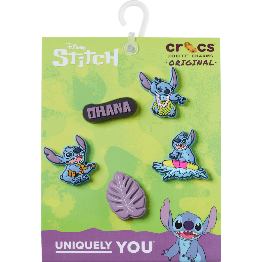 Crocs Stitch Tropical 5 Pack Jibbitz™ charms