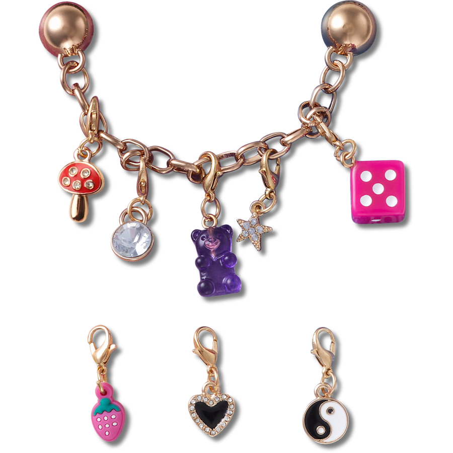 Crocs Custom Charm Chain 5 Pack Jibbitz™ charms
