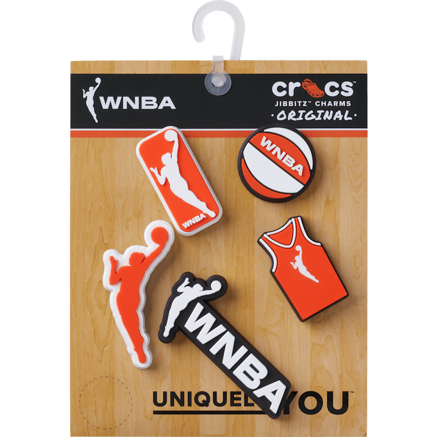 Crocs WNBA 5 Pack Jibbitz™ charms