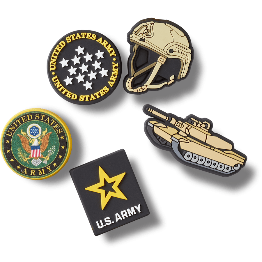 Crocs US Army 5 Pack 2 Jibbitz™ charms