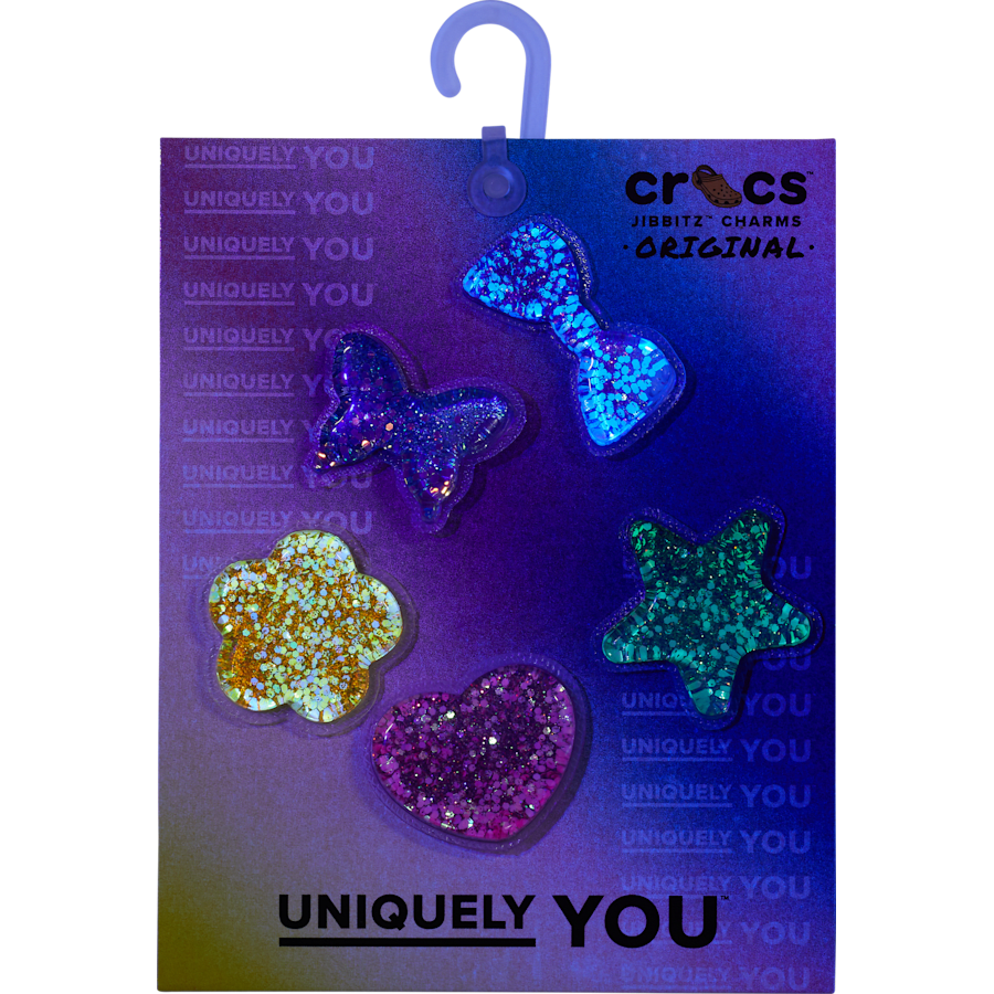 Crocs UV Changing Squish 5 Pack Jibbitz™ charms