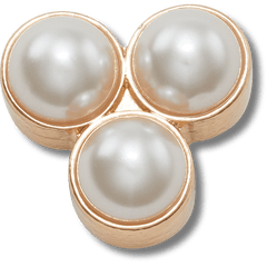 Crocs Triple Pearl Jibbitz™ charms