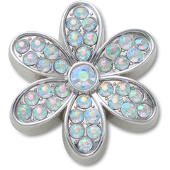 Crocs Silver Mnchrm Daisy 1 Jibbitz™ charms