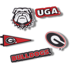 Crocs University of Georgia 5 Pack Jibbitz™ charms