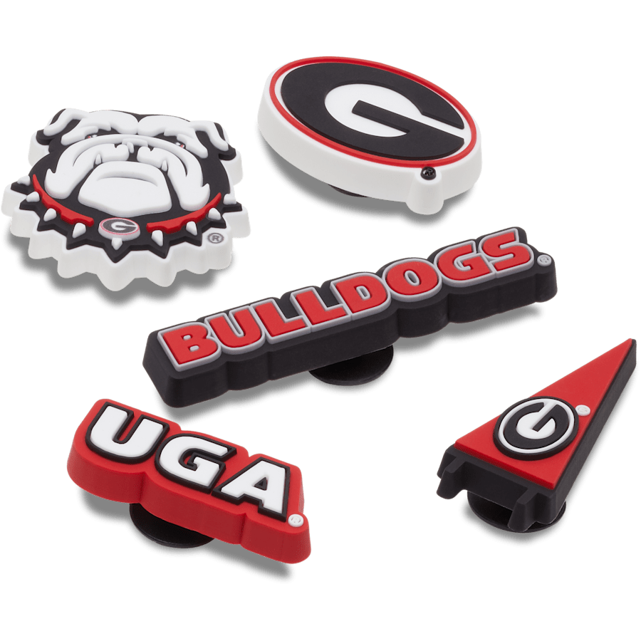 Crocs University of Georgia 5 Pack Jibbitz™ charms